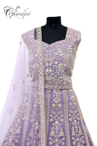 Emb. Lehenga Set
