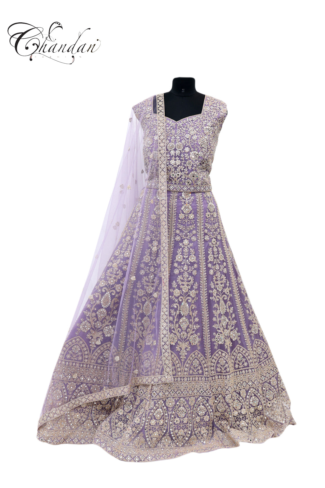 Emb. Lehenga Set