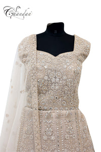 Emb. Lehenga Set