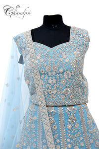 Emb. Lehenga Set