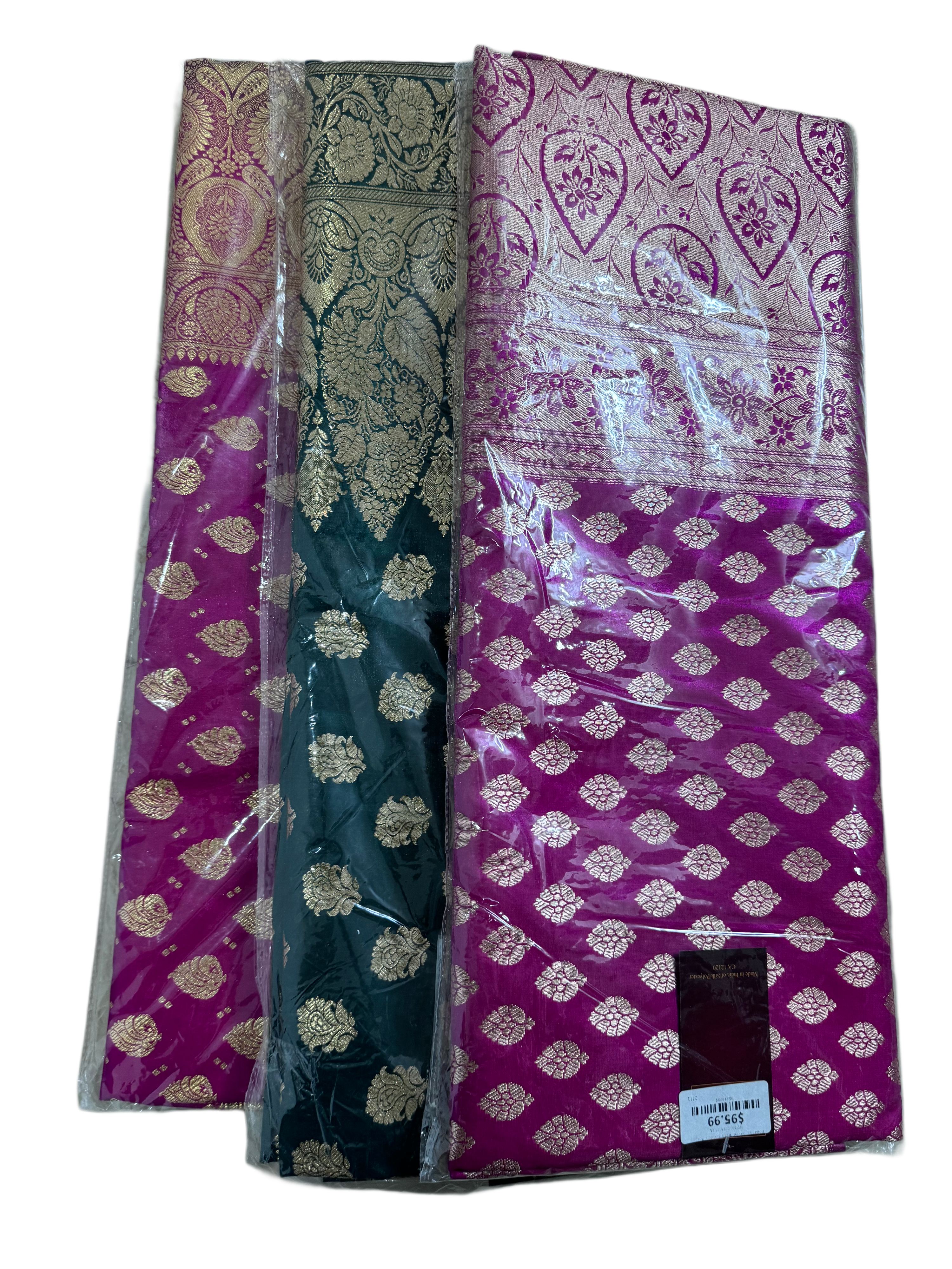 Banarsi Saree With Golden Motifs