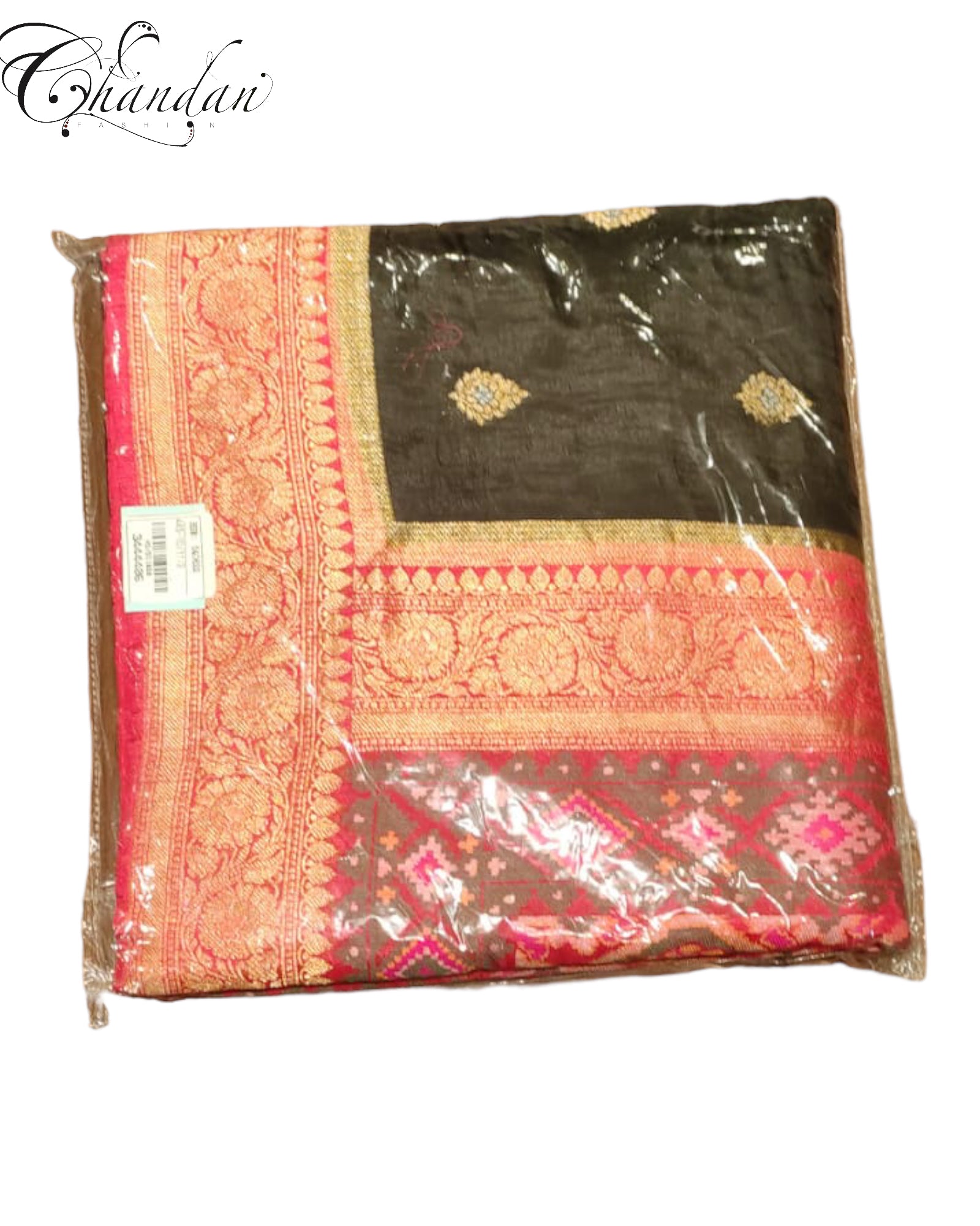 SILK BANARASI 4 SIDE BORDER SAREE