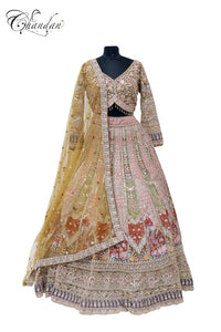 Mehendi Green Lehenga Set