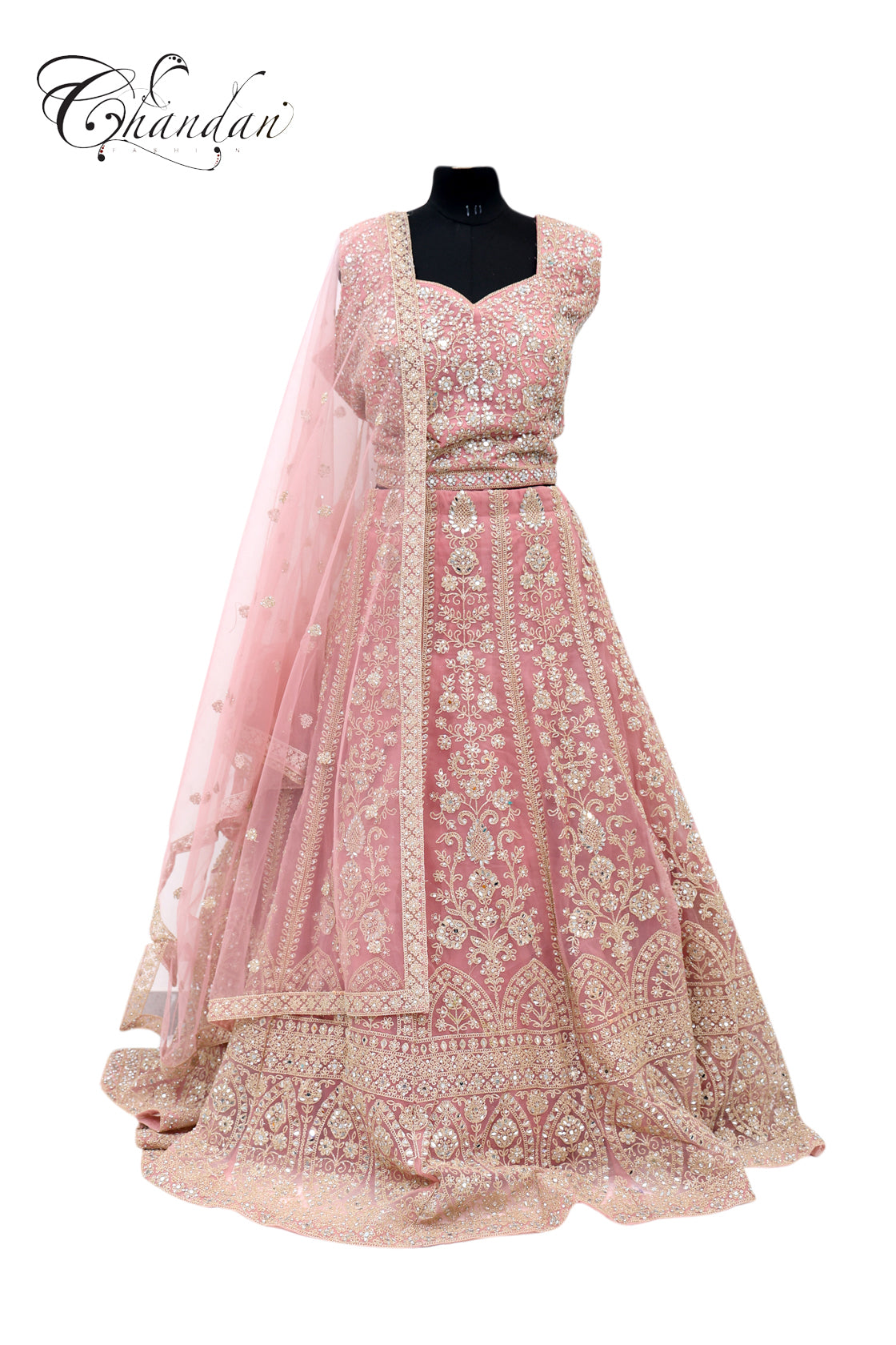 Emb. Lehenga Set