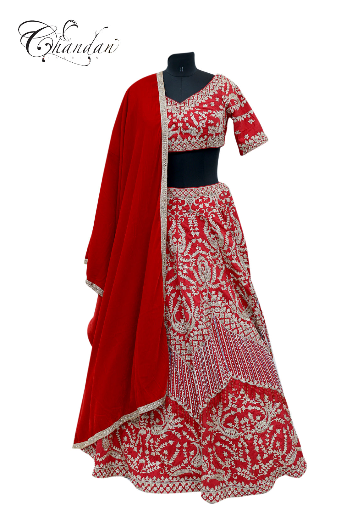 Red Lehenga Set