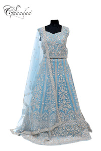 Emb. Lehenga Set
