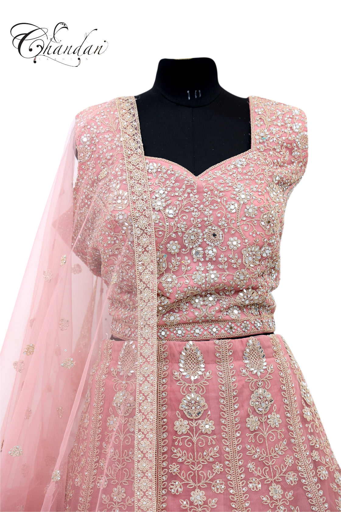 Emb. Lehenga Set