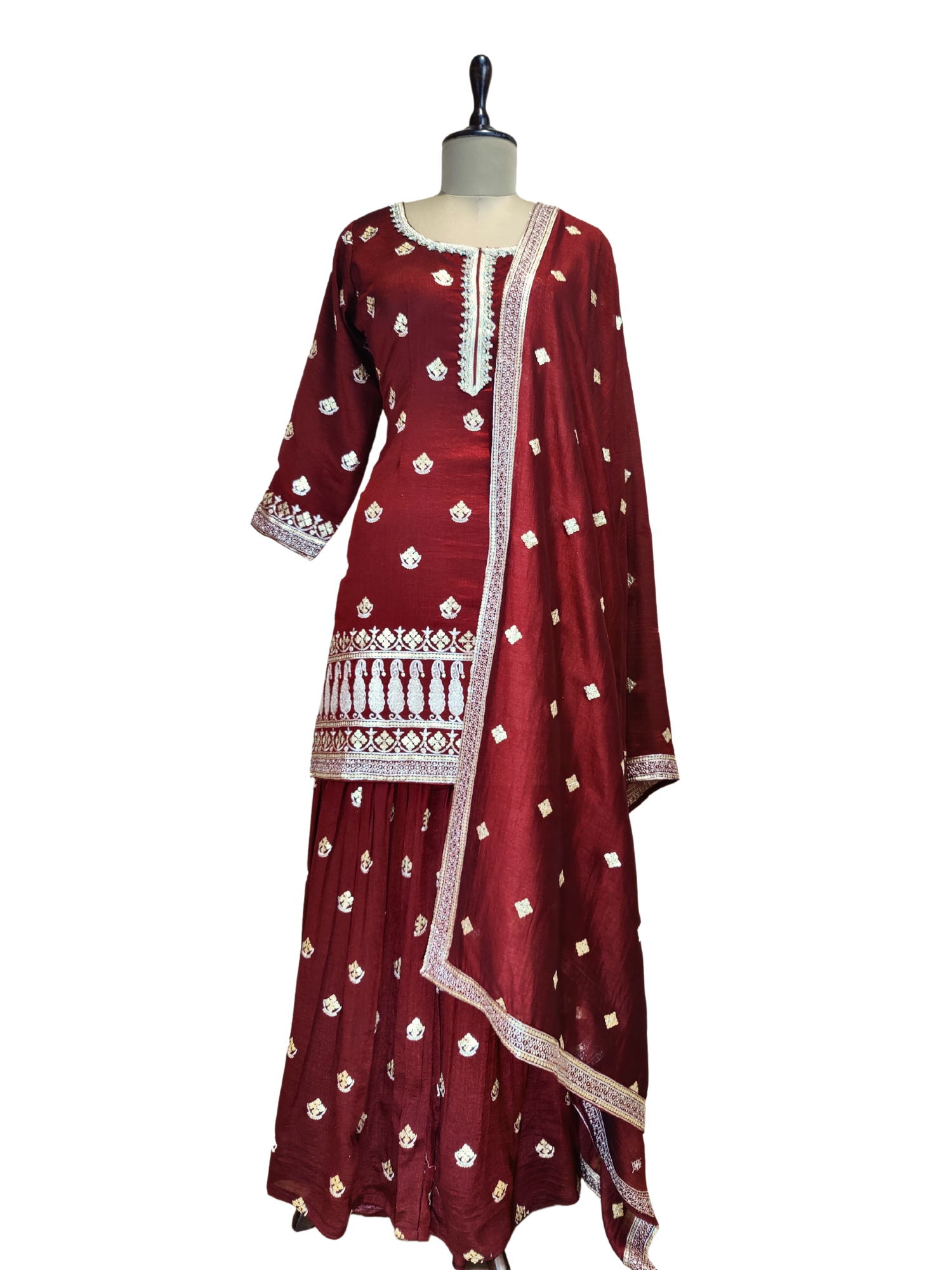 Women's Sharara Suit With Dupatta