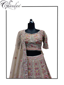 Designer Embroidered Lehenga Choli