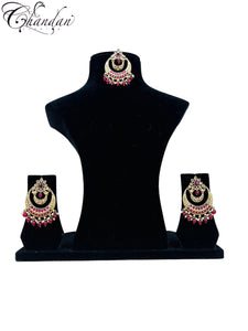 Earrings with Mangtika