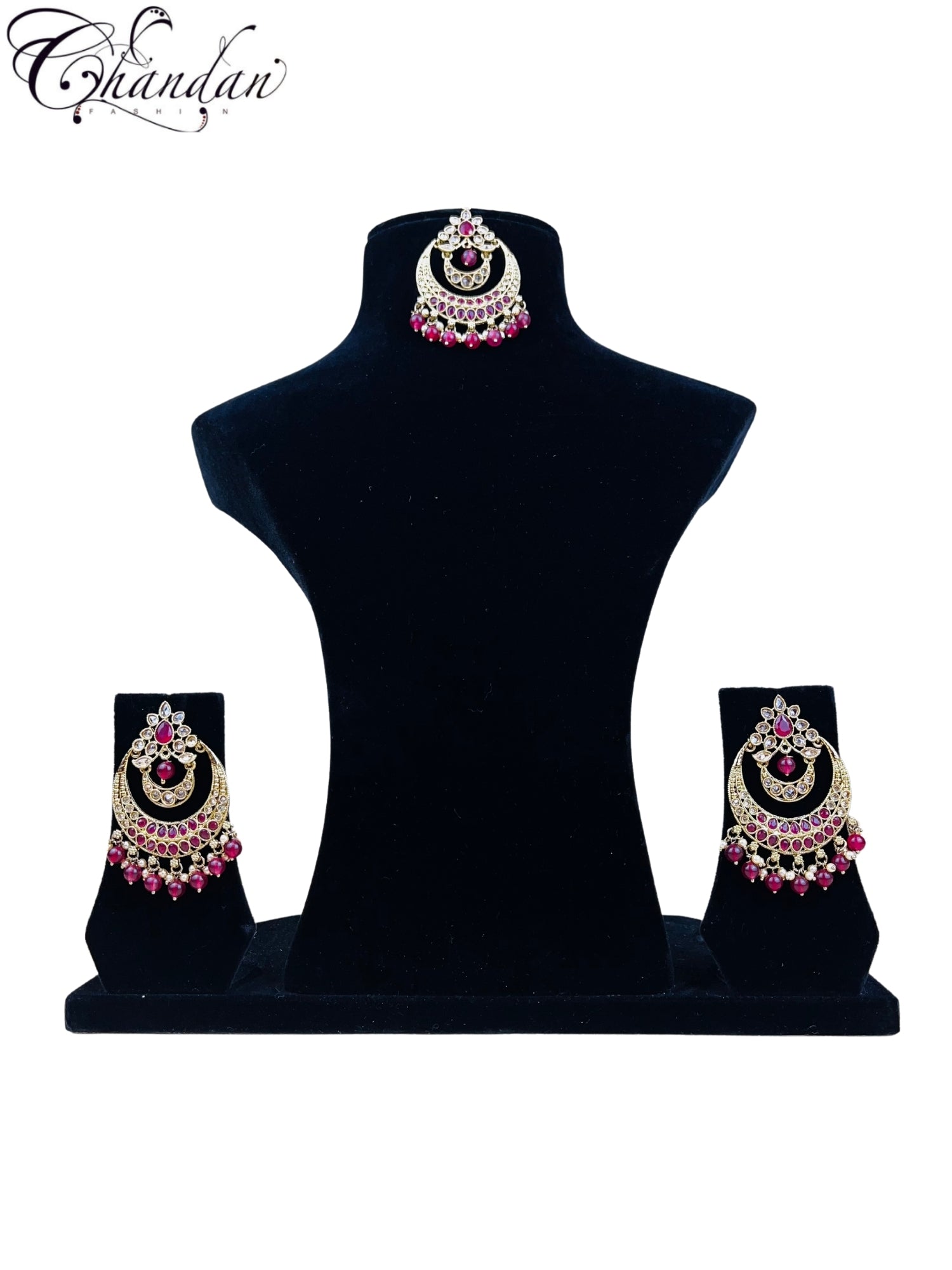 Earrings with Mangtika