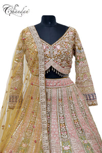 Mehendi Green Lehenga Set