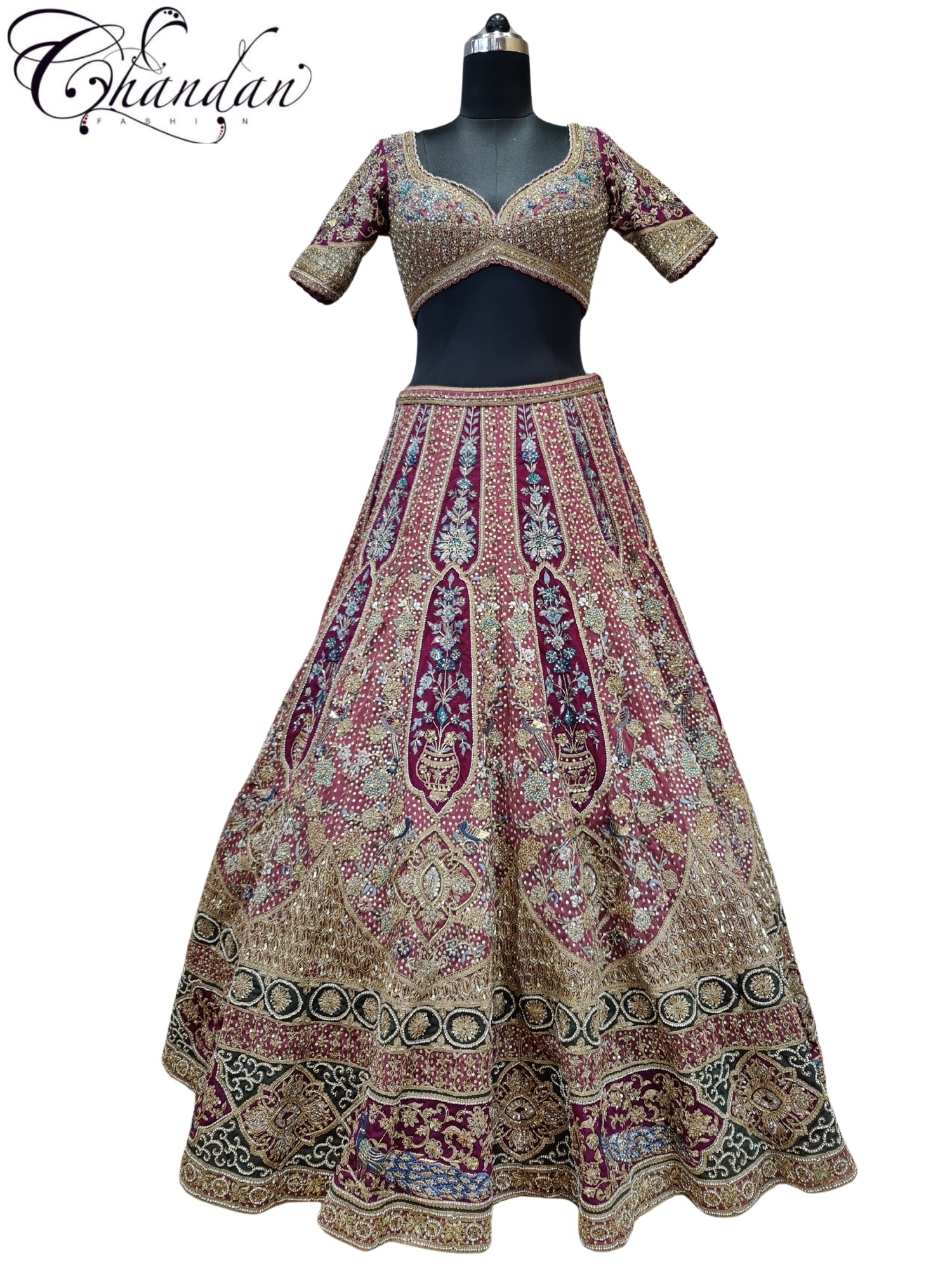 Heavy Bridal Lehenga Choli