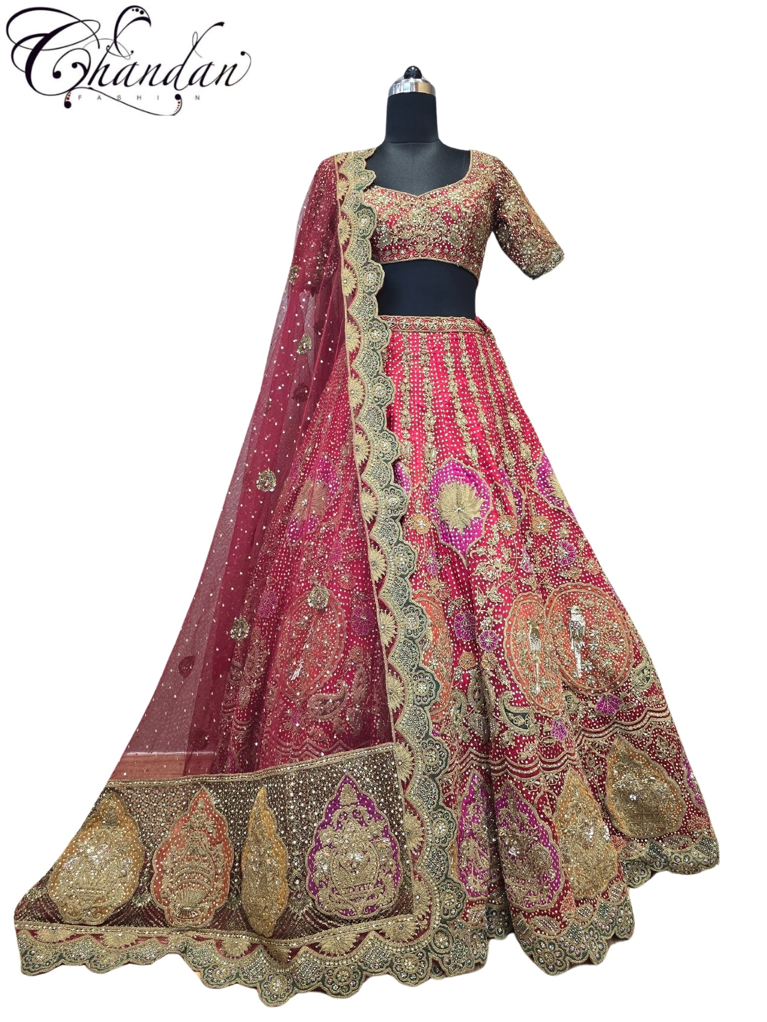 Heavy Bridal Lehenga Choli