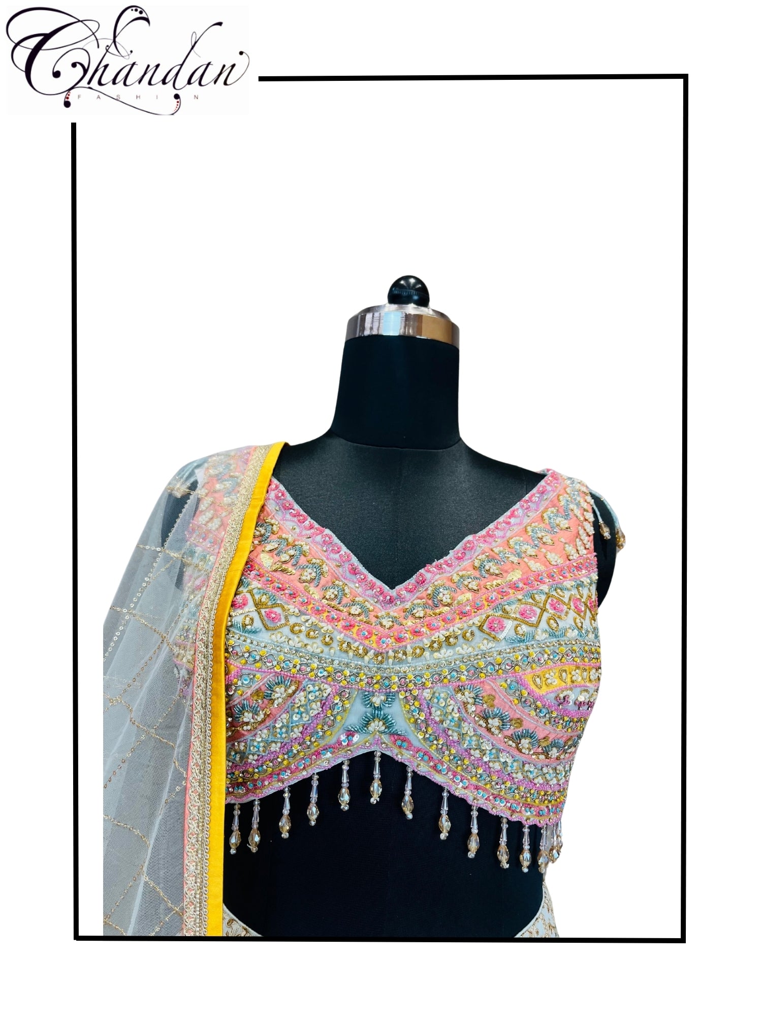 Partywear Embroidered lehenga