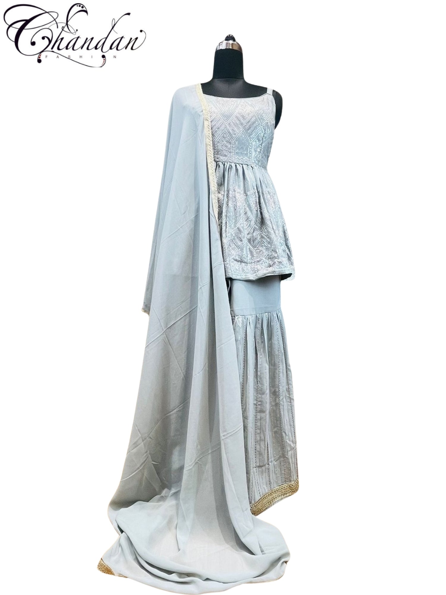 Women's Partywear Sharara Suit