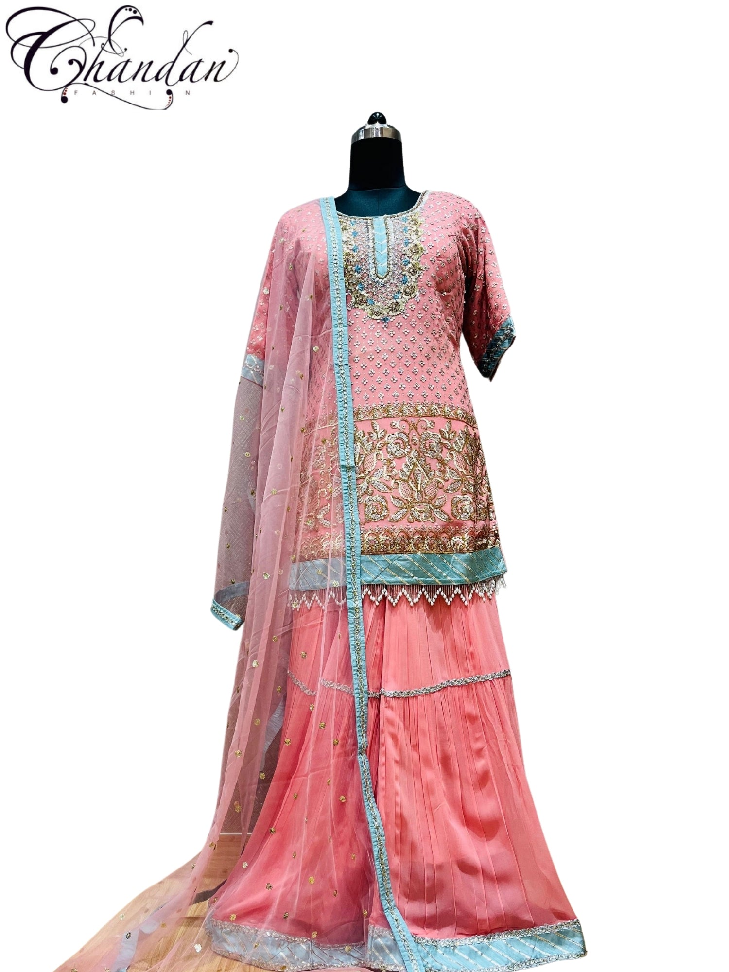 Women's Partywear sharara suit