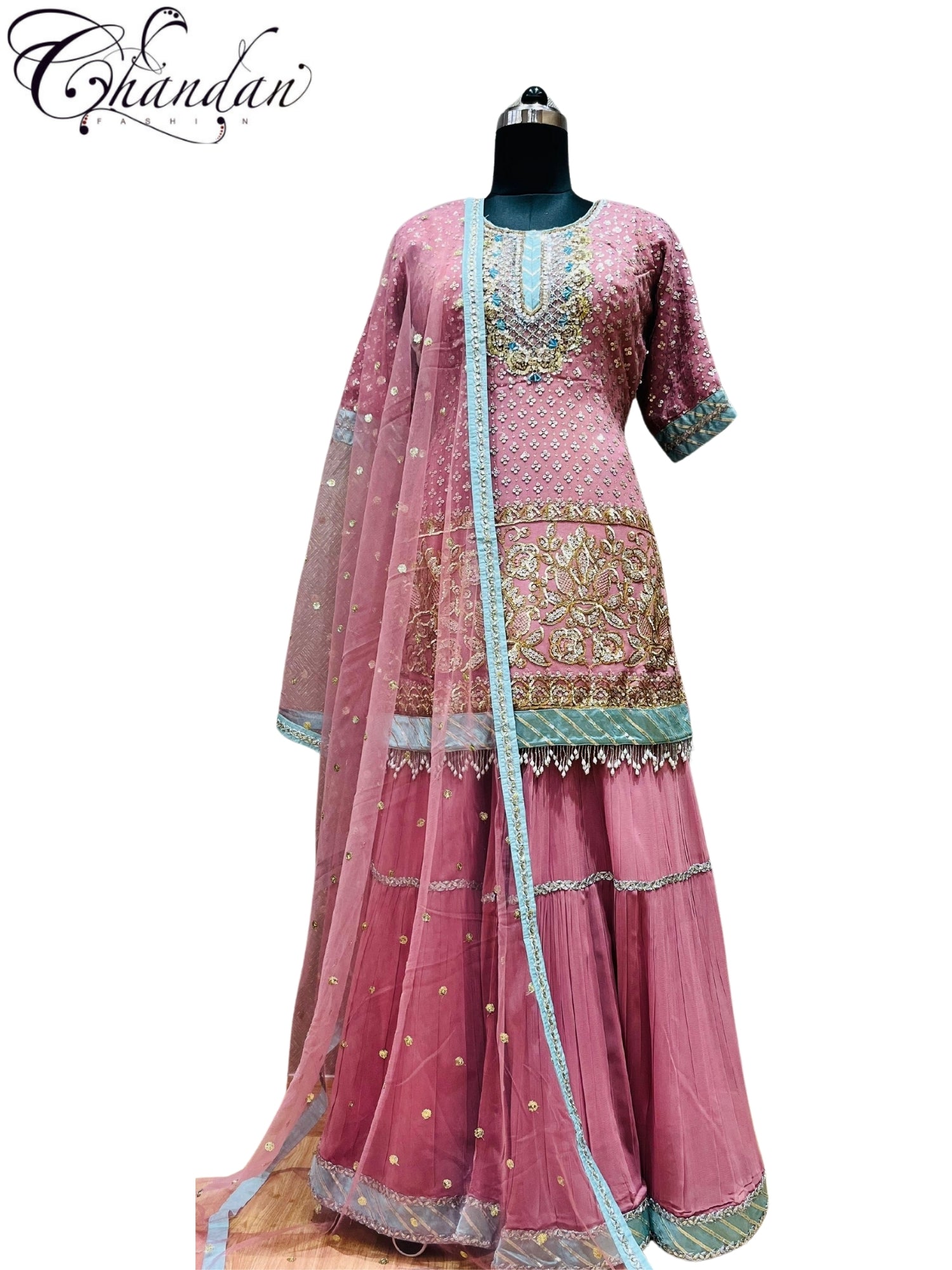 Women's Partywear sharara suit