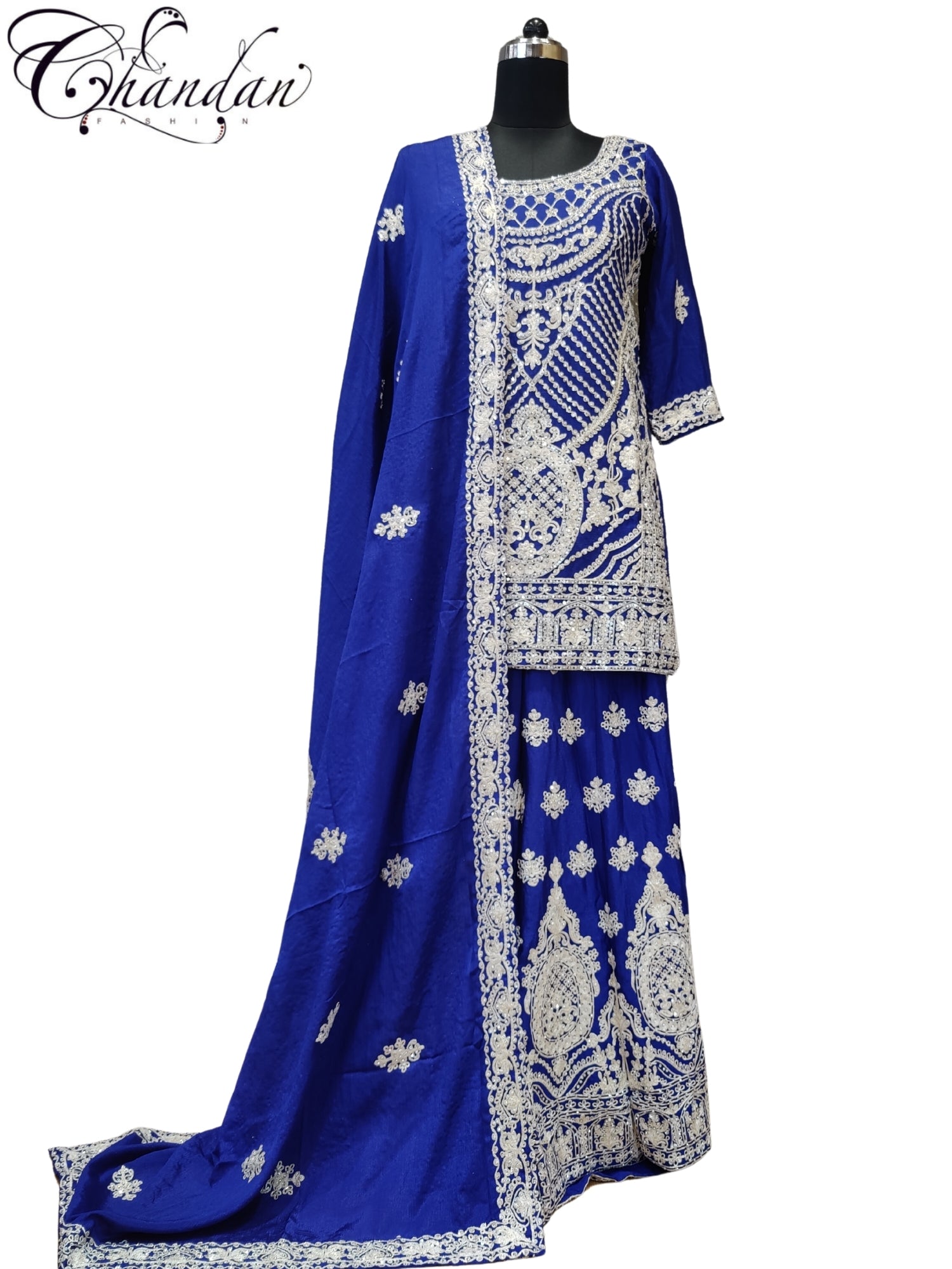 Women's partywear Sharara Suit