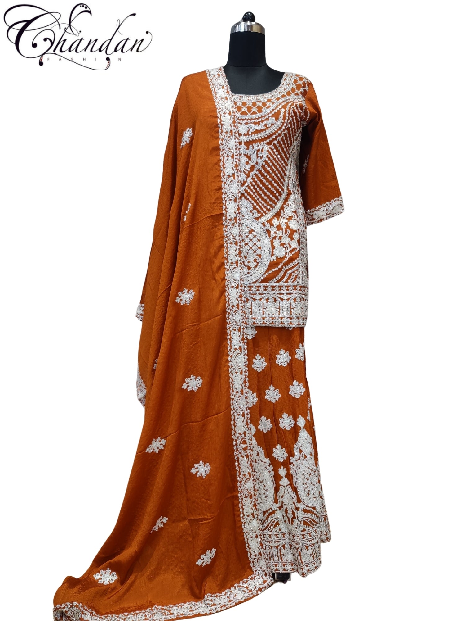 Women's partywear Sharara Suit