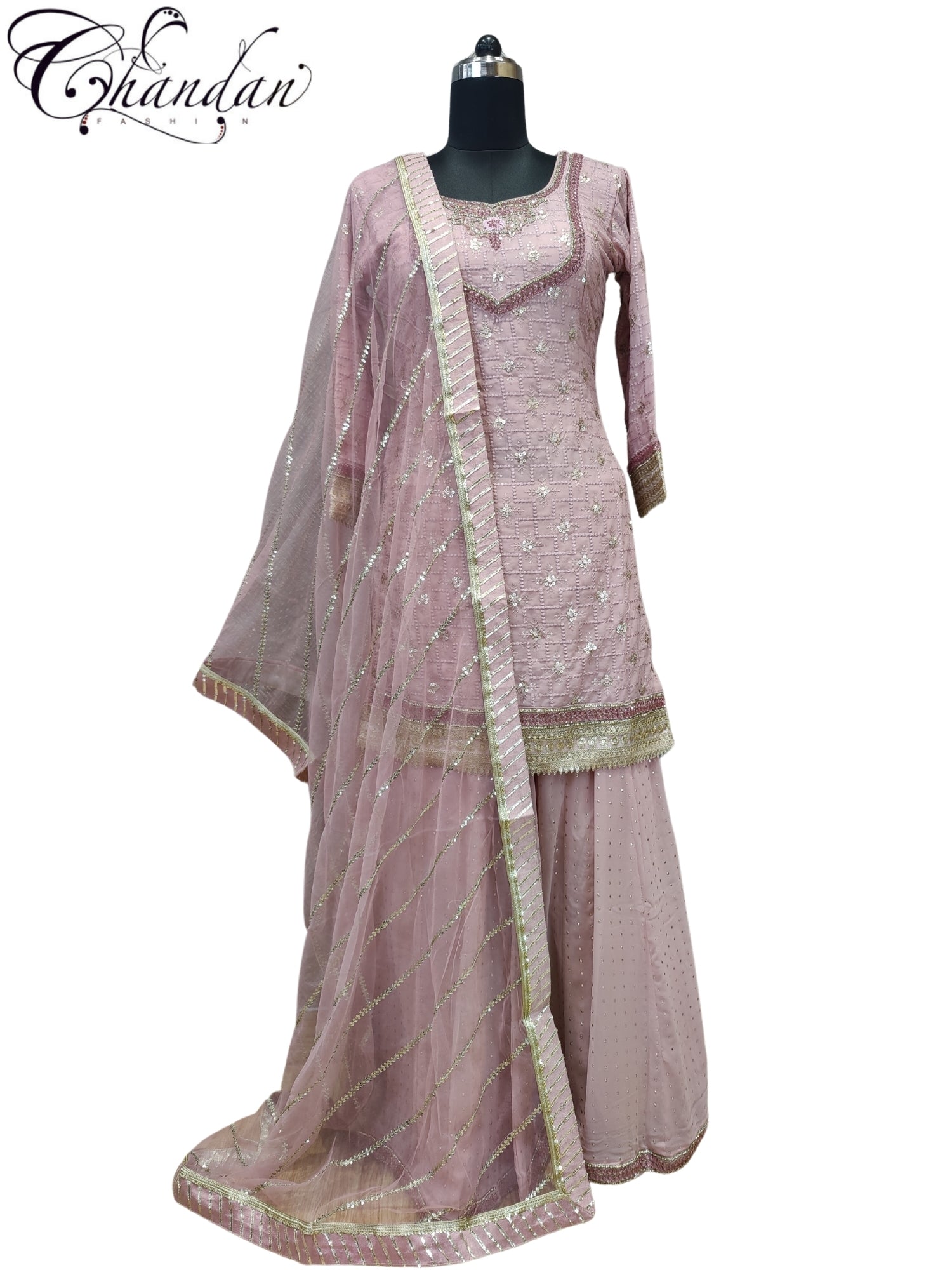 Women's partywear Sharara Suit