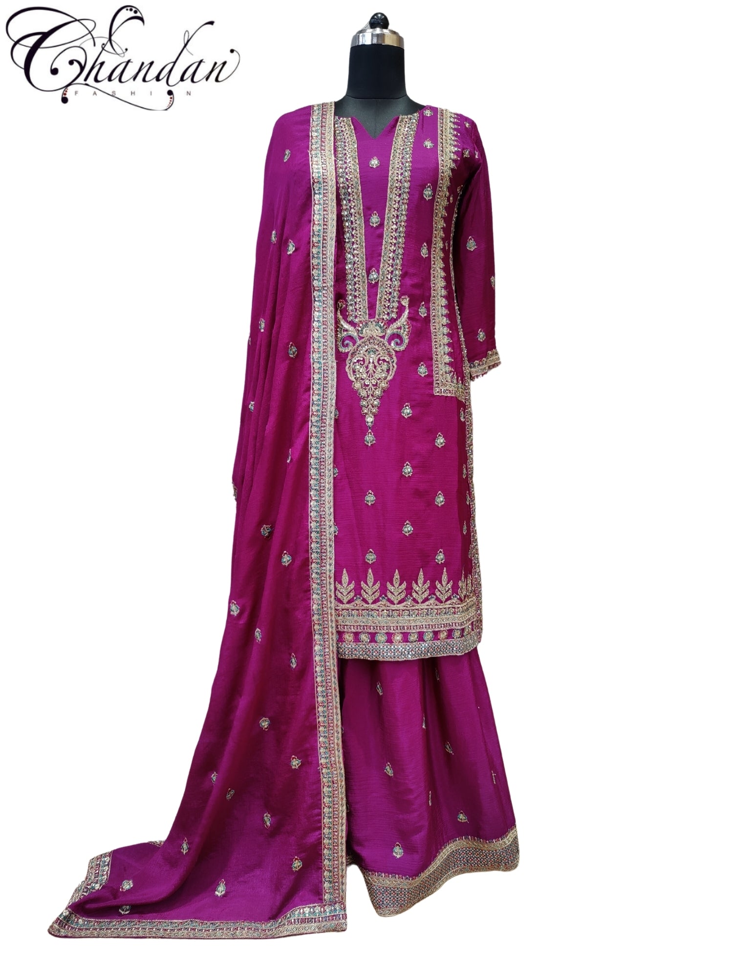 Women's partywear Sharara Suit