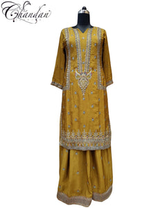 Women's partywear Sharara Suit