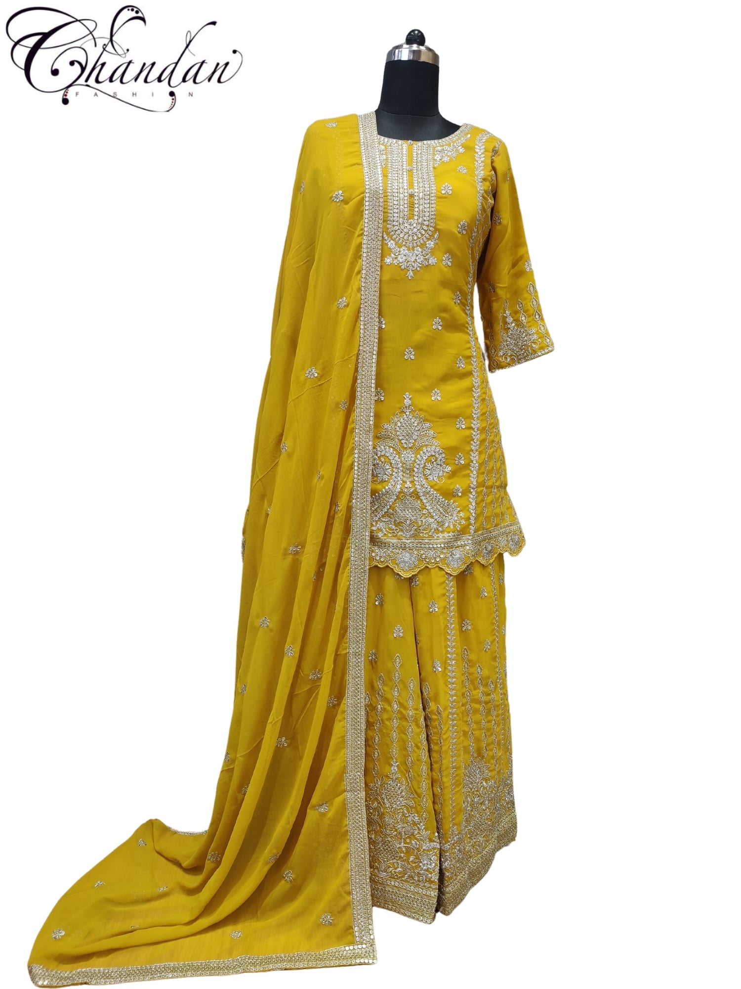 Women's Partywear Sharara Suit