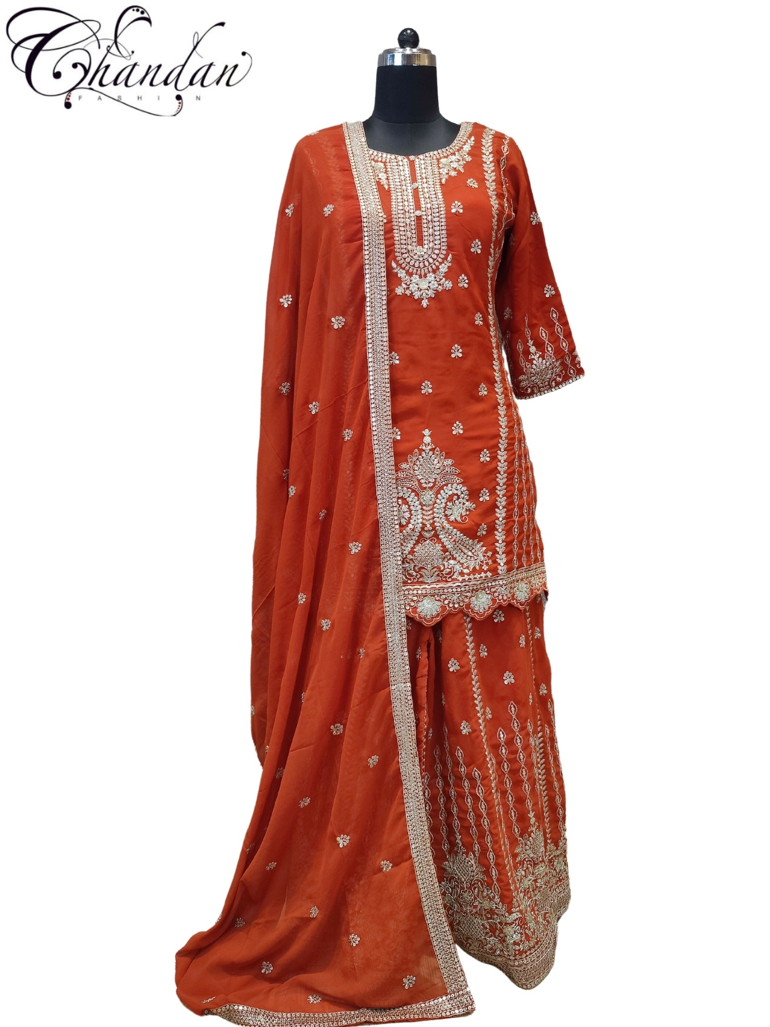 Women's Partywear Sharara Suit