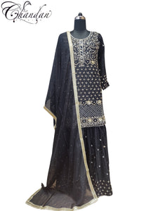 Women's Partywear Sharara Suit