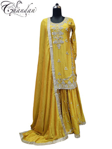 Women's Partywear Sharara Suit