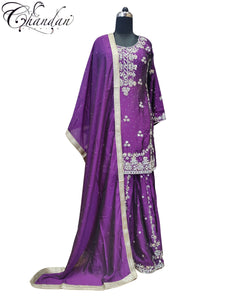 Women's Partywear Sharara Suit