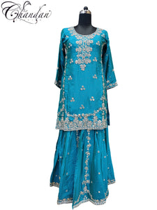 Women's Partywear Sharara Suit