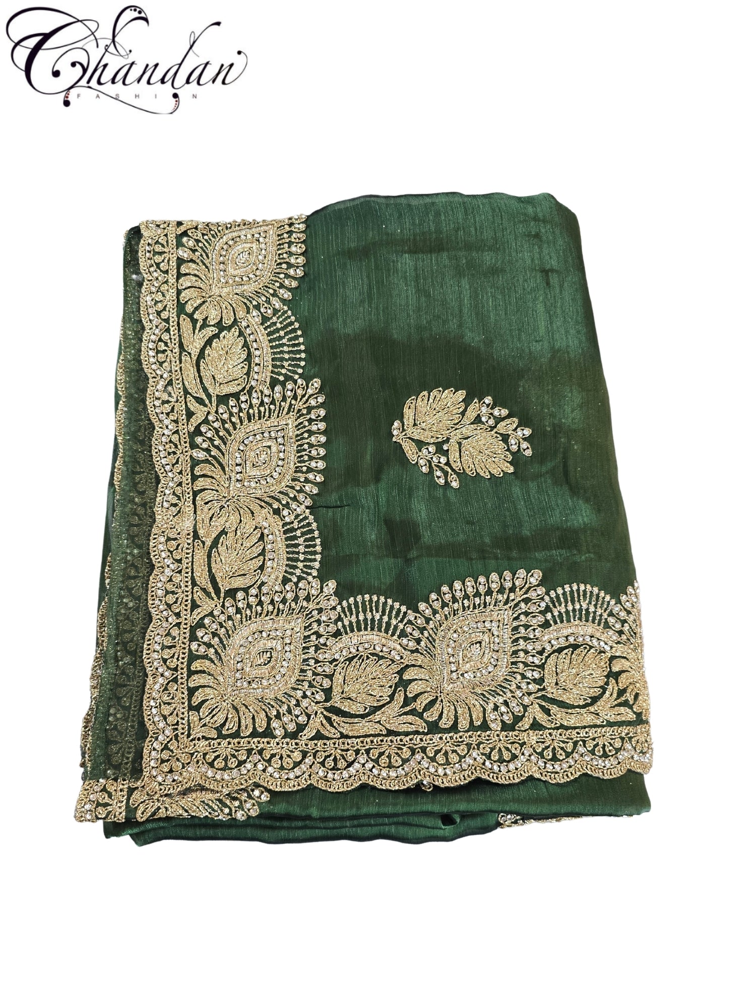 Partywear Embroidered Saree