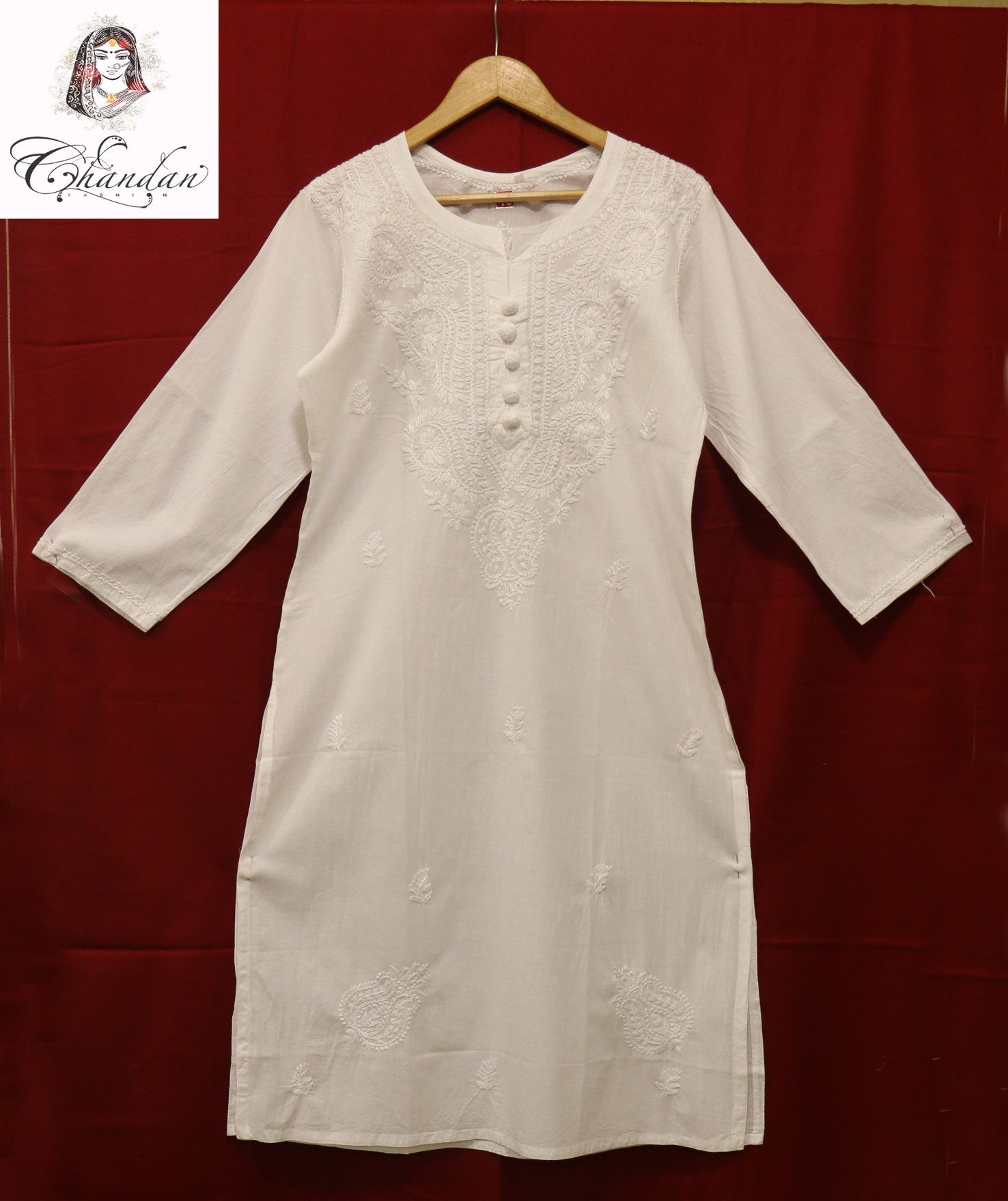 Off white ladies kurti