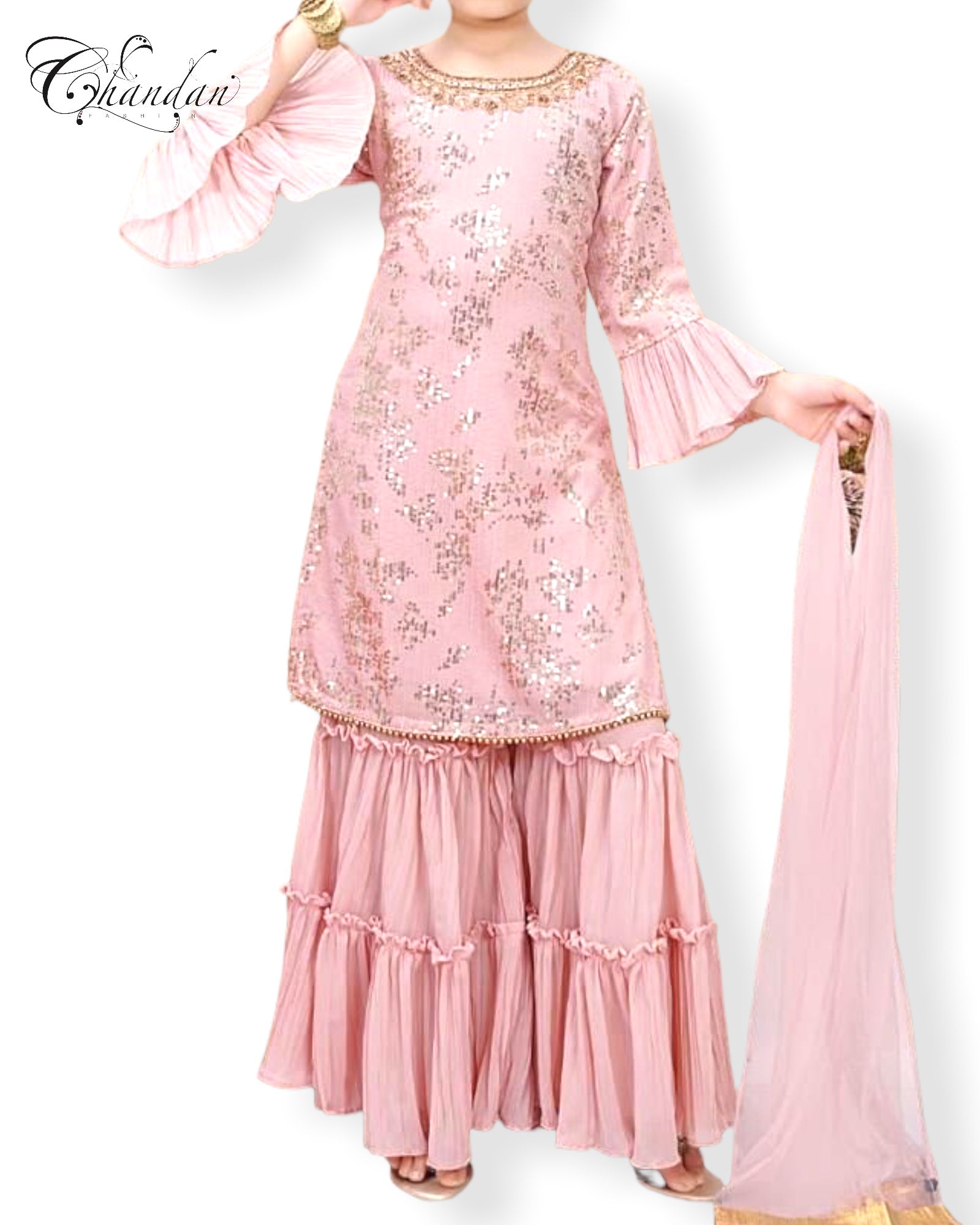 Kids Sharara Suit