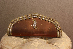 Brown and Sequence Purse