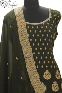 Salwar Suit With Sequence Emb.