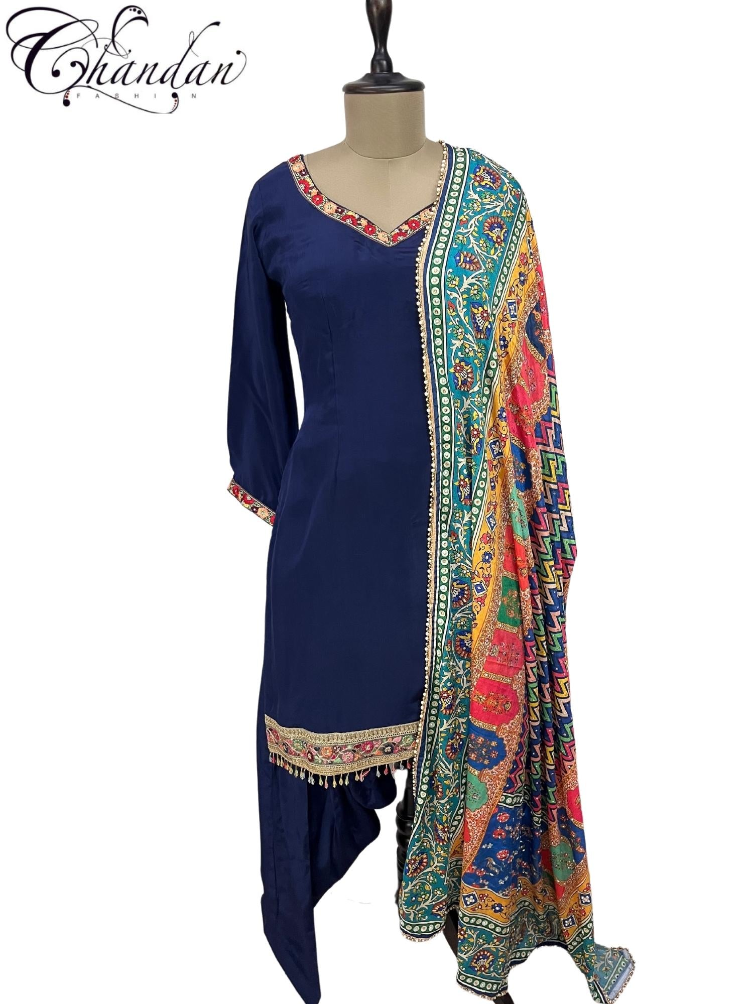 Women's Embroidered  Salwar Suit