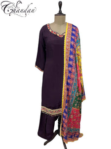 Women's Embroidered  Salwar Suit
