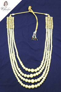 4 Layered Pearl Necklace