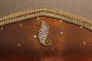 Brown and Sequence Purse