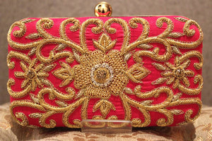 Pink Purse with flowers