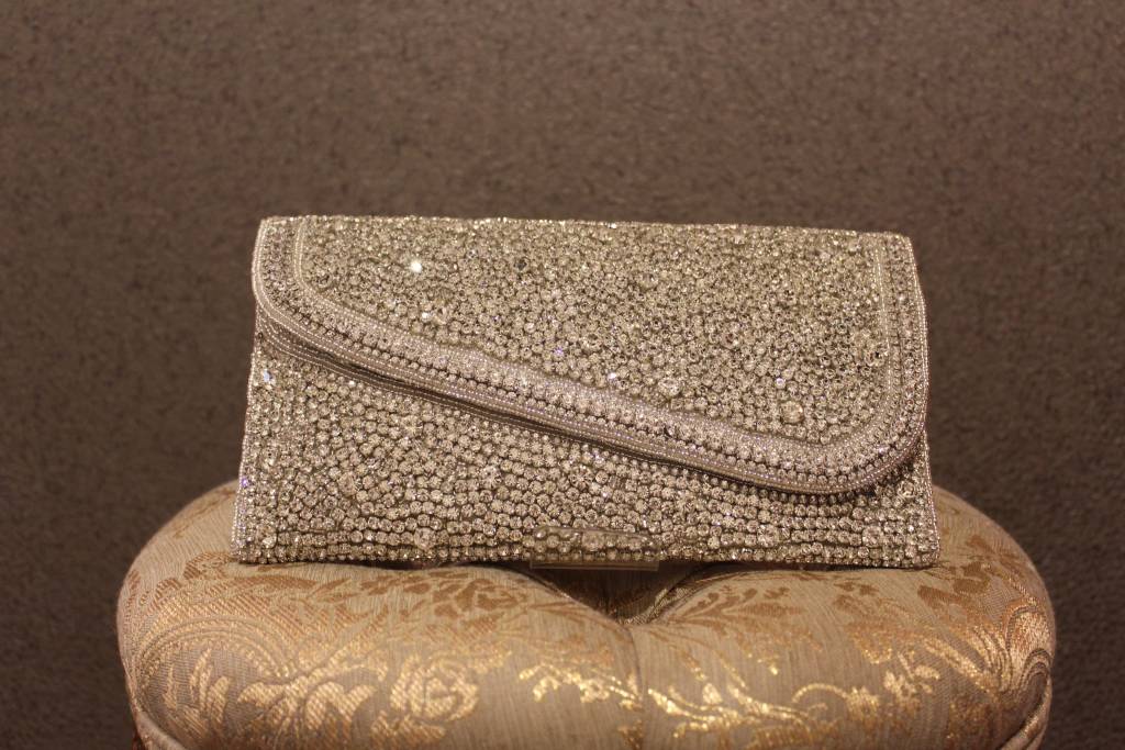 Silver Purse with jewels