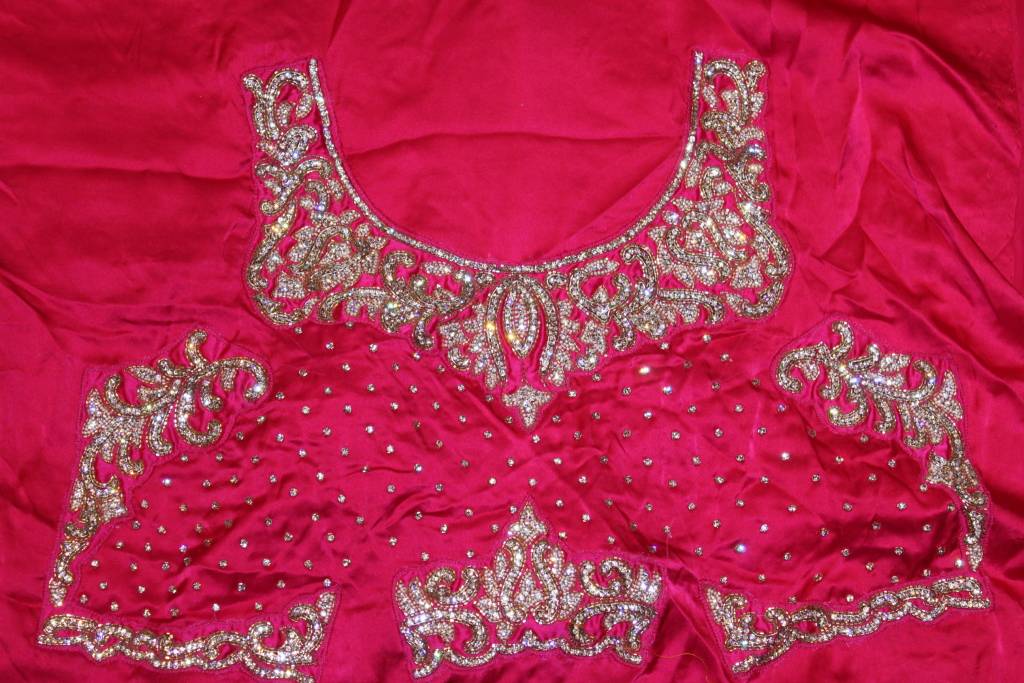 Bridal Pink Saree