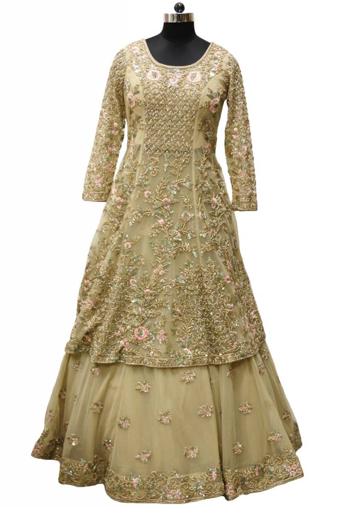Beige Partywear Lehenga Choli 38